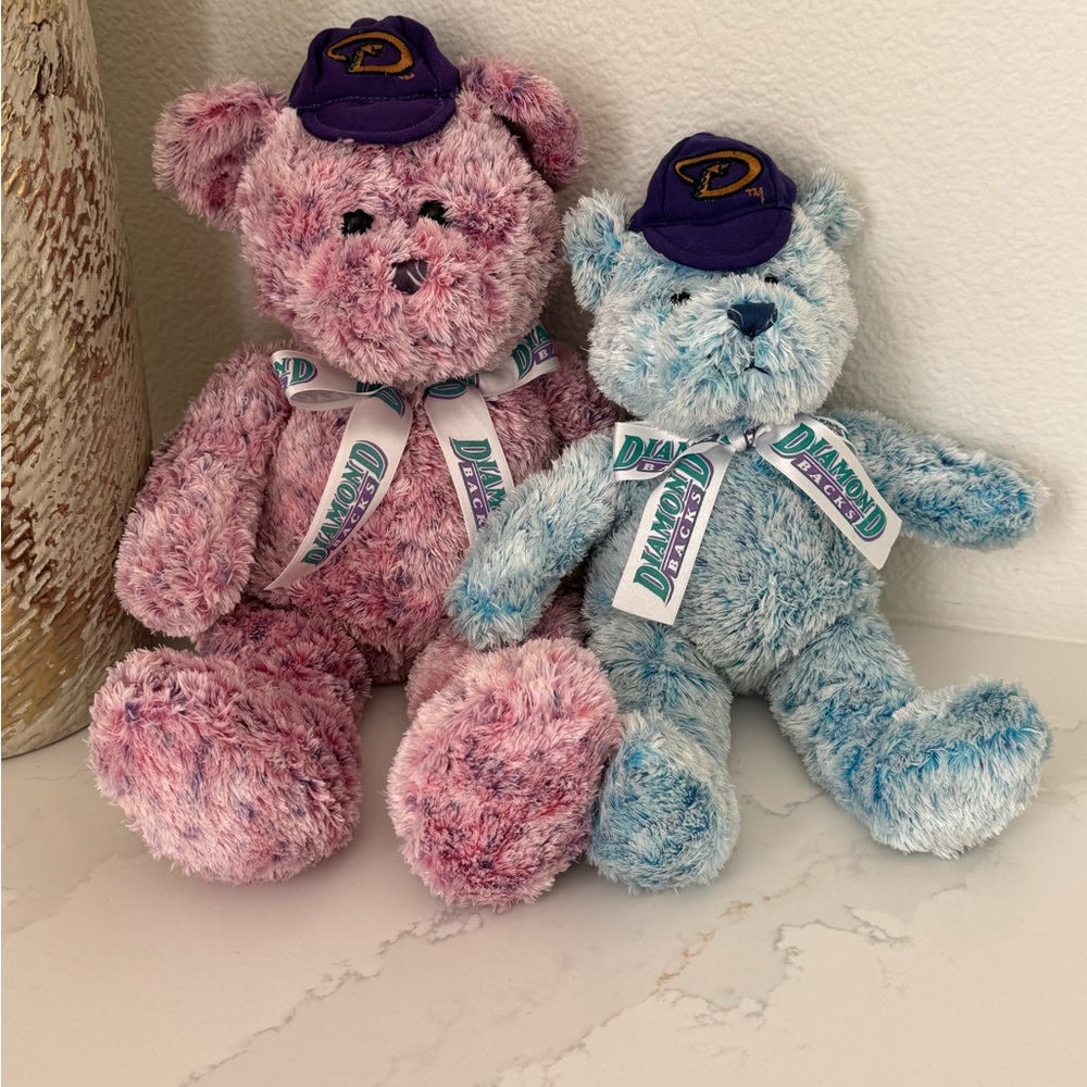 Baseball/MLB Arizona Diamond Backs Plushies. Sold as set of 2.